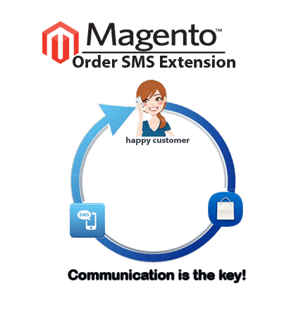 mVaayoo Magento SMS Extension for Order Status
