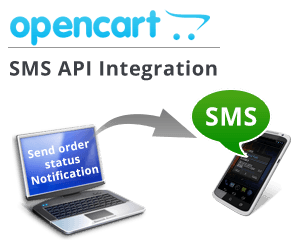 OpenCart sms extension installation services